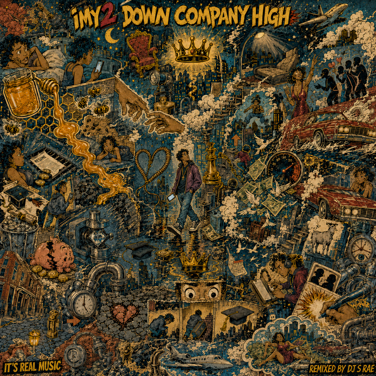 IMY2 Down Company High — cover art